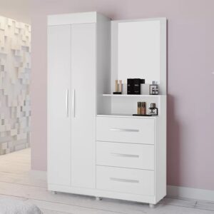 Roupeiro/Cômoda Ônix Branco - MÓVEIS PRIMUS