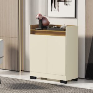 Buffet 2 Portas Real Pérola/Mel - MÓVEIS PRIMUS