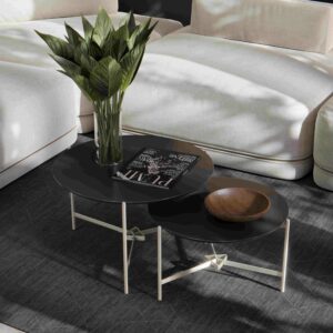 Mesa de Centro Prisma Preto - EJ MÓVEIS