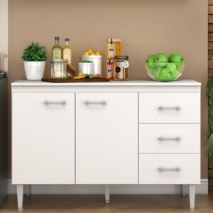 Balcão (Tampo Comum) Copacabana Branco – FELLICCI