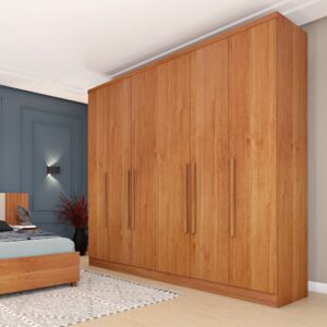 Guarda-Roupa 6 Portas Veneza/Padova 2,39 m Cinamono - TCIL