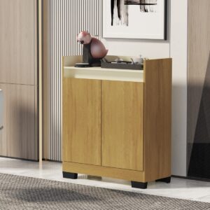 Buffet 2 Portas Real Mel/Pérola - MÓVEIS PRIMUS