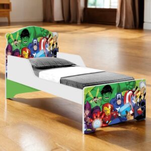 Mini Cama Juvenil Lívia (Menino) Vingadores 404188 – MADEC/VJ MÓVEIS