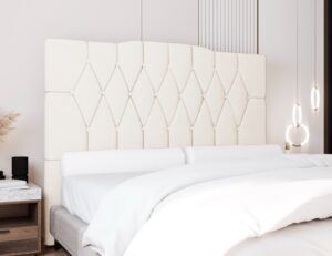 Cabeceira Solteiro Andreza Corino Branco - ITALIANFLEX