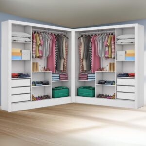 Closet Dubai/Santiago Plus Branco – CARIOCA MÓVEIS