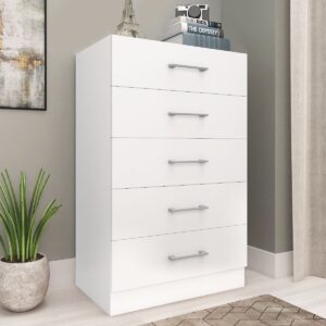 Cômoda 5 Gavetas Aruba Branco - FELLICCI