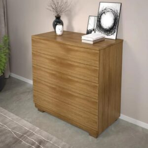 Cômoda 5 Gavetas Fortaleza Cinamono - MINASPLAC