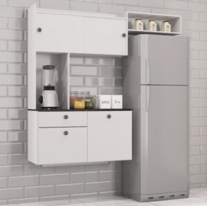 Cozinha Suspensa Lara Branco - POQUEMA