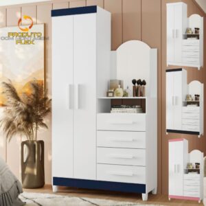 Guarda-Roupa/Cômoda Capri Quadriflex - MÓVEIS ALBATROZ