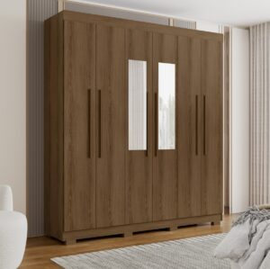 Guarda-Roupa (4 Gavetas) Porto Bello New 2,007 m Mel - RUD RACK