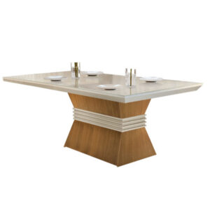 Mesa Ágata 180 Canto Copo Imbuia/Off White– RUFATO