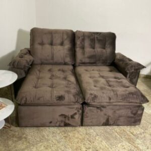 Sofá Retrátil e Reclinável Imperial  2,00 m Marrom - IMPÉRIO ESTOFADOS