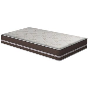Colchão Solteiro Classic Superlastic D26 Marrom - ANJOS COLCHÕES