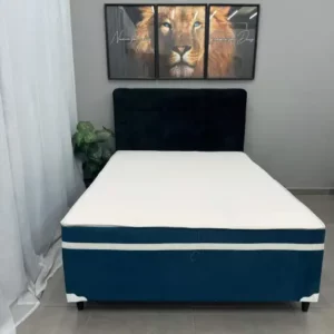 Cama Box Alto Nivel Casal com Molas Ensacadas