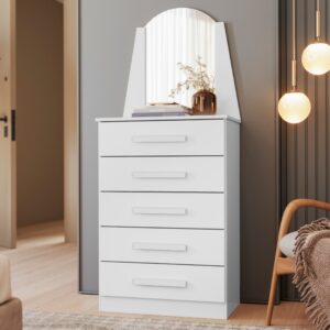 Cômoda Veneza Branco Fosco - MÓVEIS ALBATROZ