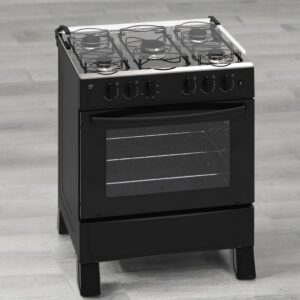 Fogão 5 Queimadores Hera Plus Preto – REALCE ELETRODOMÉSTICOS