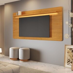 Painel até 70" Cristal Cinamono - JCM MOVELARIA