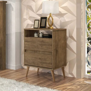 Mesa de Cabeceira Lotus 2G1N Jequitiba