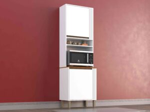 Torre Quente Cozinha Perola 66 2P2N Branco - Salleto