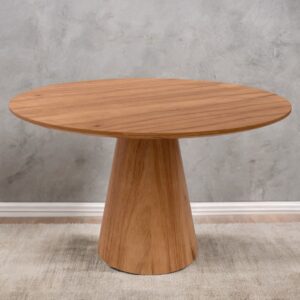 Mesa Redonda Paris 100 Cinamono Laminado - MINASPLAC