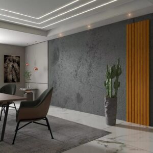 Placa Painel Ripado(Extensão)Nobre 49,6 cm Naturale - GELIUS