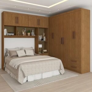 Modulado 4 Portas + Guarda-Roupa 6 Portas Hércules(Sem Espelho) Cinamono – CARIOCA MÓVEIS