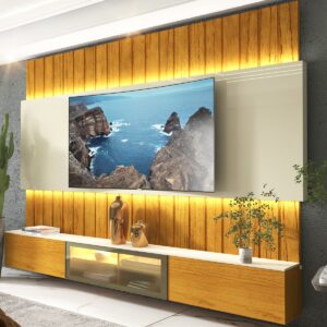 Home Suspenso até 85″ Soberano Reflecta 230 Naturale/Off White – GELIUS