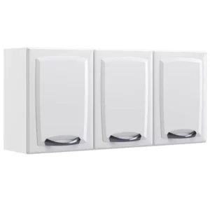 Armário Aéreo New Premium 120cm 3 Portas Itatiaia